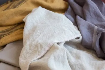 Two-Layer Face Mask Linen and Cotton | Éco + Éthical - Image 5