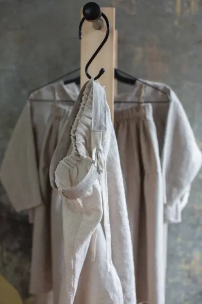 Flora Trousers | Pure Eco Linen | For Girls - Image 6