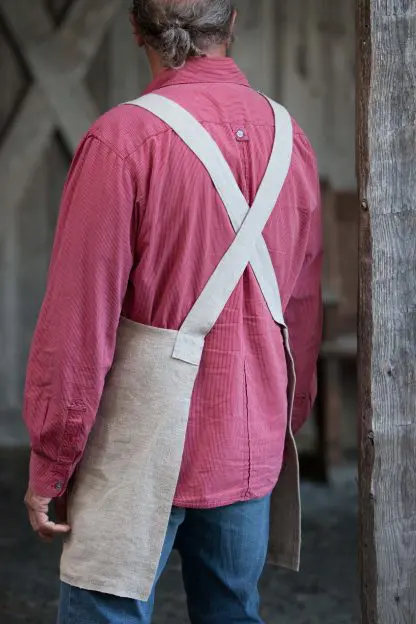 Miller's Apron | Pure Natural Twill Eco Linen | Unisex - Image 7