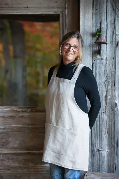 Miller's Apron | Pure Natural Twill Eco Linen | Unisex - Image 3