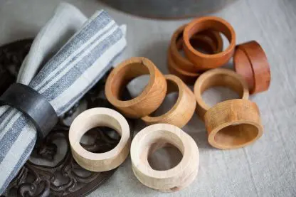 Wood Napkin Rings | Exotic or Native Wood - Image 17