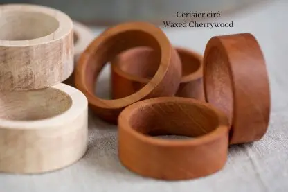 Wood Napkin Rings | Exotic or Native Wood - Image 9