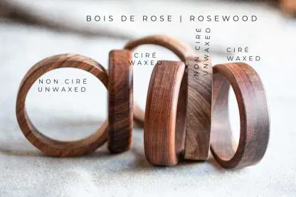 Bracelets de bois exotique et indigène | Largeur 7/8" - Image 14