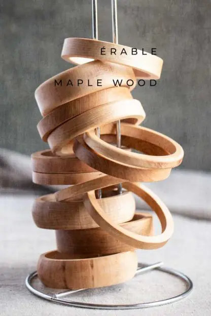 Exotic and Native Wood Earrings - Image 7