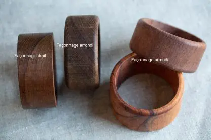 Exotic and Native Wood Bangles | 1 1/2" Width - Image 2