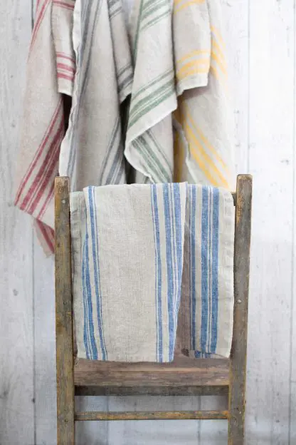Pure Linen Kitchen Towels | Five Colours | Farmhouse Style - Image 6