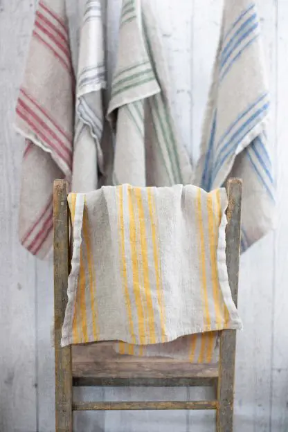 Pure Linen Kitchen Towels | Five Colours | Farmhouse Style - Image 5