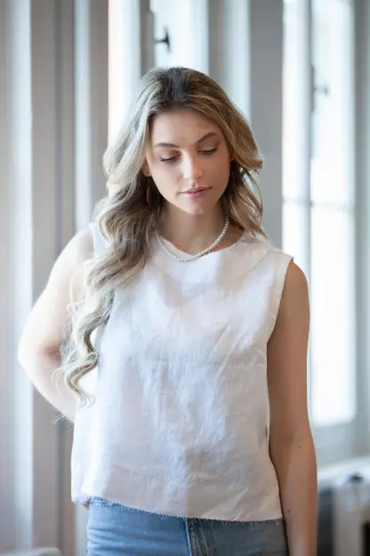 Juliette Top | Pure Lightweight Linen - Image 5