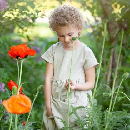 Robe Ambre | Lin et coton | Fillettes