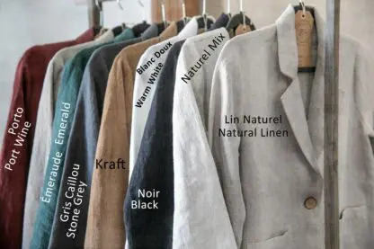 Eddie Jacket | Pure Eco Linen - Image 9