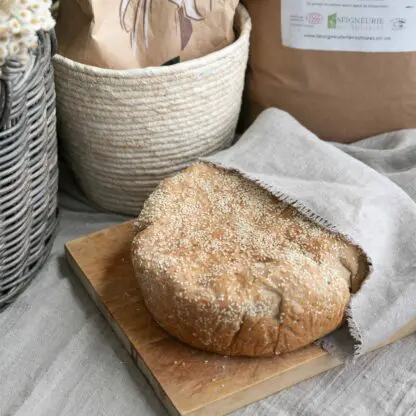 Casserole Pure Linen Bread Bag - Image 2