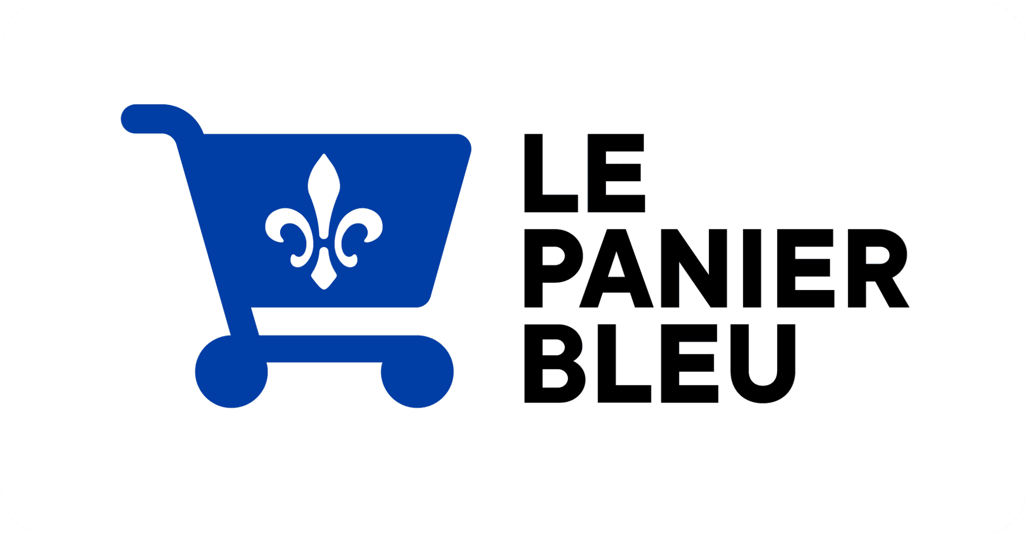 logo panier bleu